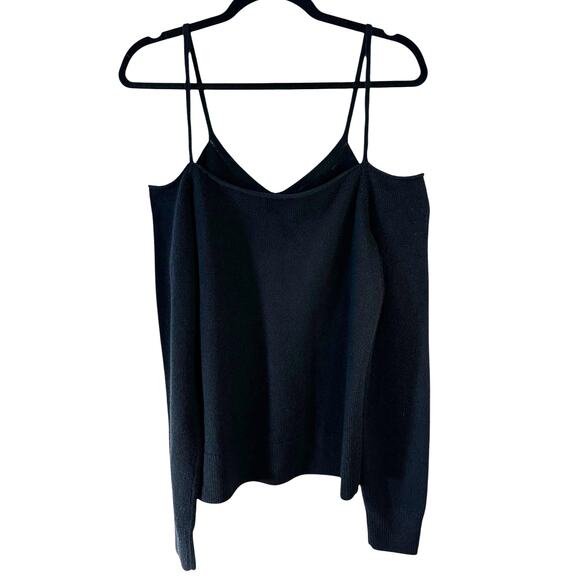 Dries Van Noten 100% Merino Wool Knit Sweater Black XS Old Money Luxury Designer - Picture 2 of 11